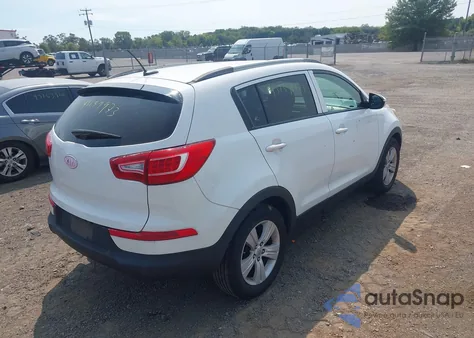 2011 Kia Sportage Lx z USA, uszkodzony, nr VIN KNDPB3A22B7090451